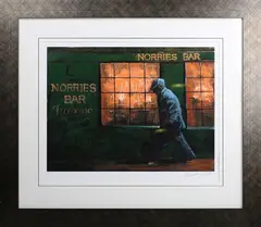 Alexander Millar, Norries Bar, giclee on Hahnemühle paper