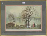 Helen Bradley, September, colour print