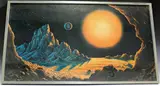 David Hardy, Stellar Radiance', (Science Fiction Scene), colour print