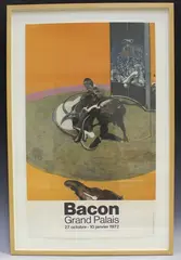 Francis Bacon, Bacon Grand Palais' (Poster for the Exhibition), offset lithograph