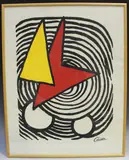 Abstract Composition by Alexander Calder, lithograph, sold Apr 2022