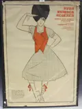 Sven Brasch, Hvor Kvinder Regerer' (Danish Film Poster for the Mack Sennett production), lithograph in colours