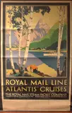 Percy Padden, Royal Mail Line Atlantis Cruises' (Norway Travel Poster), lithograph
