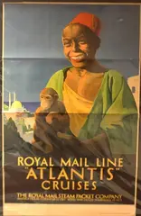 Percy Padden, Royal Mail Line Atlantis Cruises' (Istanbul Travel Poster), lithograph