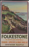 Leonard Richmond, Folkestone the All-the-year-round Resort' (Southern Railway Travel Poster), lithograph