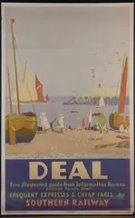 Alker Tripp, Deal' (Southern Railway Travel Poster), lithograph