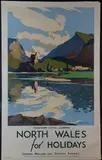 John Mace, North Wales for Holidays, Dolbadarn Castle, Llanberis' (L.M.S. Railway Travel Poster), lithograph