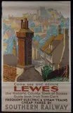 F Gregory Brown, Come see and admire Lewes' (Southern Railway Travel Poster), lithograph