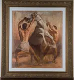 Tomasz Rut, Perfuro, giclée on canvas
