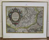 Abraham Ortelius, Romaniae, quae olim Thracia dicta' (Map of Romania)