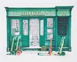 David Gentleman, Ellen Keeley's Shop, and Foreign Fruit Market, two colour lithographs, both signed