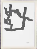 Eduardo Chillida, Collage 1969, offset lithograph