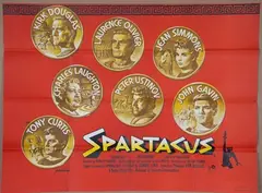 Saul Bass, Spartacus' (British Quad Film Poster), offset lithograph
