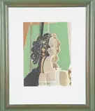 Georges Braque, Figure Fragment, colour lithograph