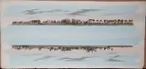 Samuel Leigh, Panorama of the Thames from Richmond to London, etching with aquatint and hand-colouring on seven sheets