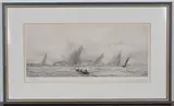 William Lionel Wyllie, Cowes Week, Yachts Racing in Squally Weather