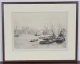 William Lionel Wyllie, Tower of London from the Thames