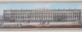 A.H. Wilds, Panorama of Brighton Seafront from Brunswick Terrace to Norfolk Hotel, early/mid-19th century hand-coloured aquatint by A. Edington published by W.H. Mason