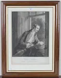 Francis Cotes, Paulus Sandby, Ruralium Prospectum Pictor, mezzotint by E. Fisher