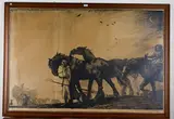 Joseph Walter West, Harvest Scene, lithograph
