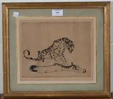 Orovida Camille Pissarro, The Kill, monochrome etching