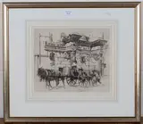 William Walcot, Temple of Minerva, etching