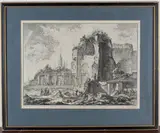Giovanni Battista Piranesi, Veduta degli avanzi di due Triclini che appartenevano alla Casa aurea di Nerone