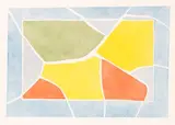 Stephen Buckley, Crazy Paving, 1991, colour etching