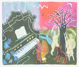 Ian Rusth, Jungfrukällan, the Virgin Spring, 1989, artist's proof lithograph outside the edition of 120