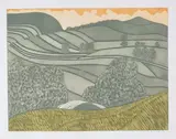 John Brunsdon, Yorkshire Dales, colour etching