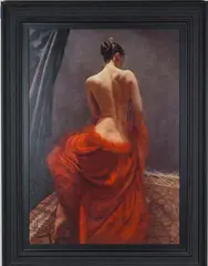 Hamish Blakely, Camellia, colour giclée on canvas laid on board