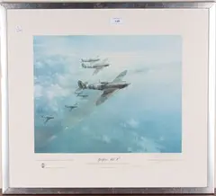 Frank Wootton, Spitfire MkV, colour print