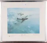 Frank Wootton, Spitfire MkV, colour print