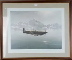 Gerald Coulson, Guardian Spirit, colour print
