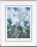 Anthony Cowland, Power and Beauty, Avro Vulcan B Mk 1, colour print