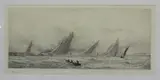 William Lionel Wyllie, Cowes Week, Yachts Racing in Squally Weather