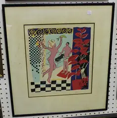 Moira Wills, Hotel, screenprint