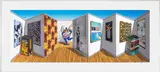 Patrick Hughes, Poppish, mixed media 3D multiple including archival inkjet and hand-painted acrylic