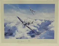 Robert Taylor, Spitfire, colour print