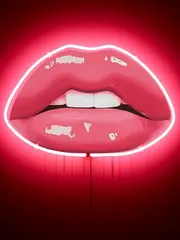 Sara Pope, Rebel Neon, screenprint with varnish on Somerset wove paper