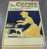 Lucien Faure, The Empire Typewriter, the Leading Writing Machine of the World' (Advertising Poster), colour lithograph