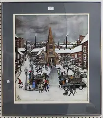 Edith Le Breton, Winter Wedding, colour print