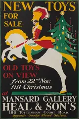 Claud Lovat Fraser, New Toys for Sale, colour lithograph
