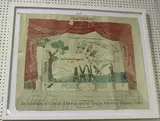 David Hockney, An Exhibition of Costume Drawings and Set Designs Ashmolean Museum Oxford' (Poster for the Exhibition), colour lithograph