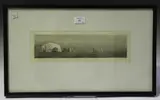 The Needles, Isle of Wight by William Lionel Wyllie, etching with aquatint, sold Nov 2019