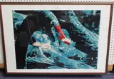 Sidney Nolan, Leda Theme II, colour screenprint