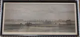 Kell Brothers, Panorama of Worthing Seafront, lithograph with near period hand-colouring