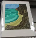 John Brunsdon, Dorset Cove, colour etching