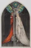 Faust by Louis Icart, etching with drypoint and aquatint, sold May 2019