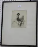 Eileen Soper, Childrens Hour, etching
